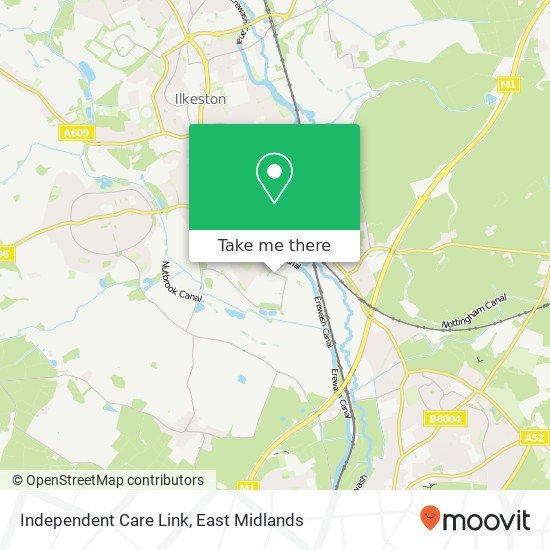 Independent Care Link map
