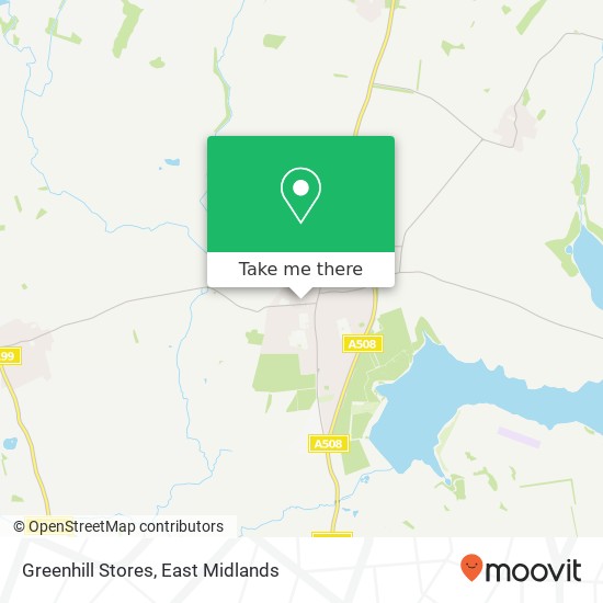 Greenhill Stores map