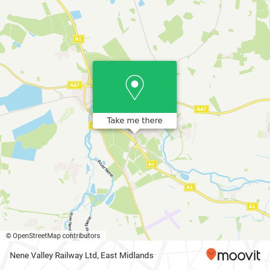 Nene Valley Railway Ltd map