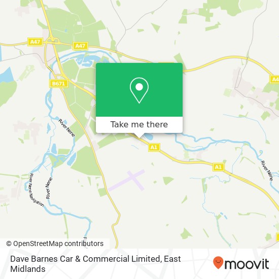 Dave Barnes Car & Commercial Limited map