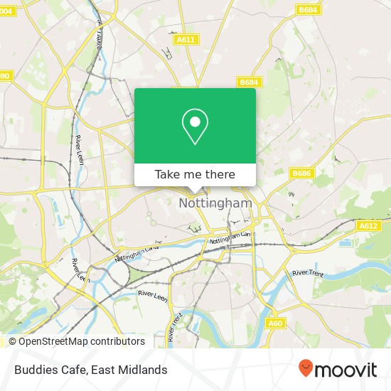 Buddies Cafe map