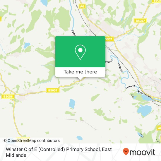 Winster C of E (Controlled) Primary School map