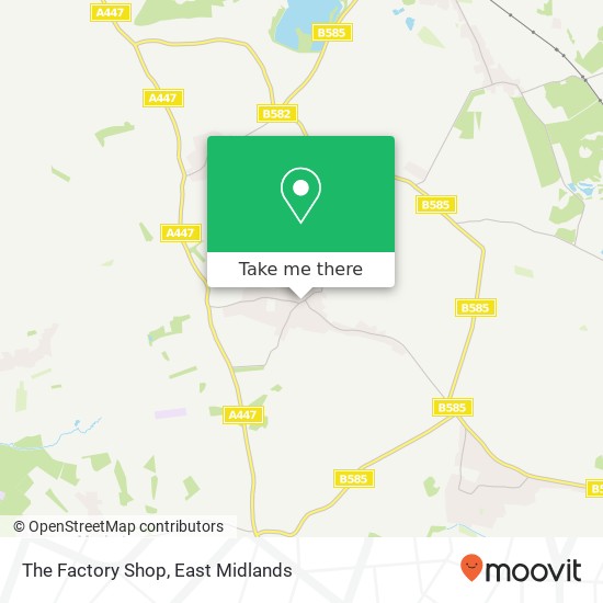 The Factory Shop map