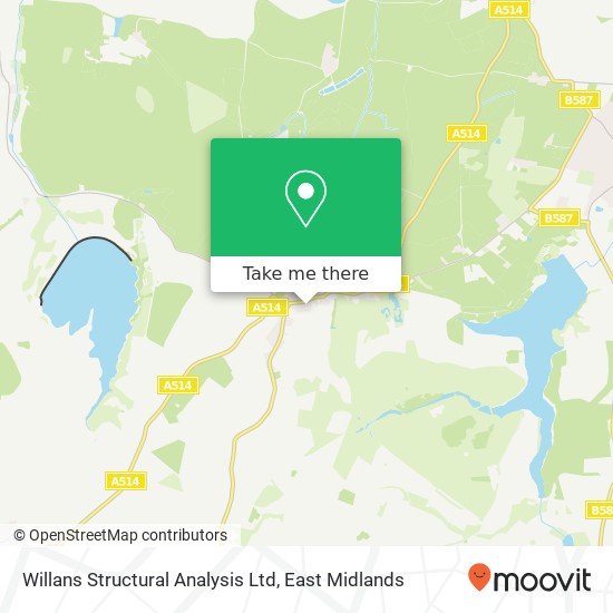 Willans Structural Analysis Ltd map