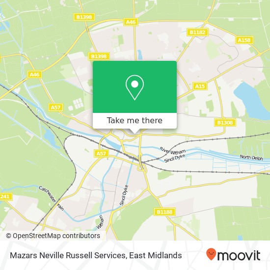 Mazars Neville Russell Services map