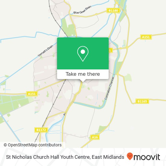 St Nicholas Church Hall Youth Centre map