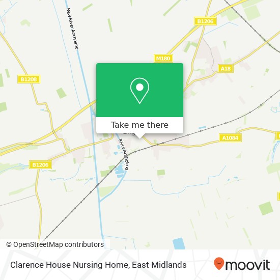 Clarence House Nursing Home map