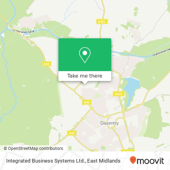 Integrated Business Systems Ltd. map