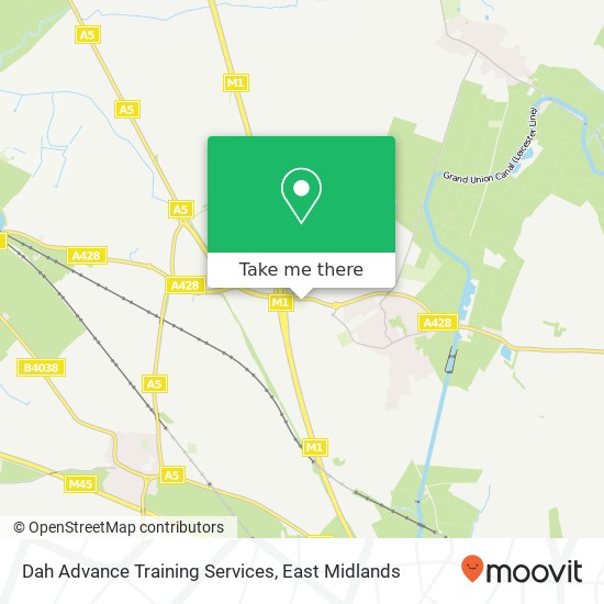 Dah Advance Training Services map