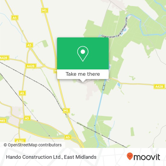 Hando Construction Ltd. map