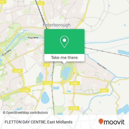 FLETTON DAY CENTRE map