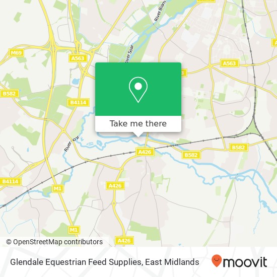 Glendale Equestrian Feed Supplies map