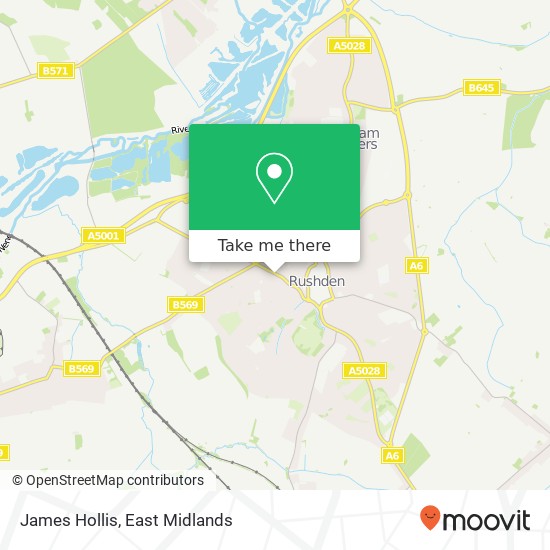 James Hollis map