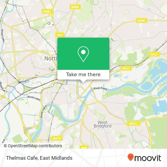 Thelmas Cafe map