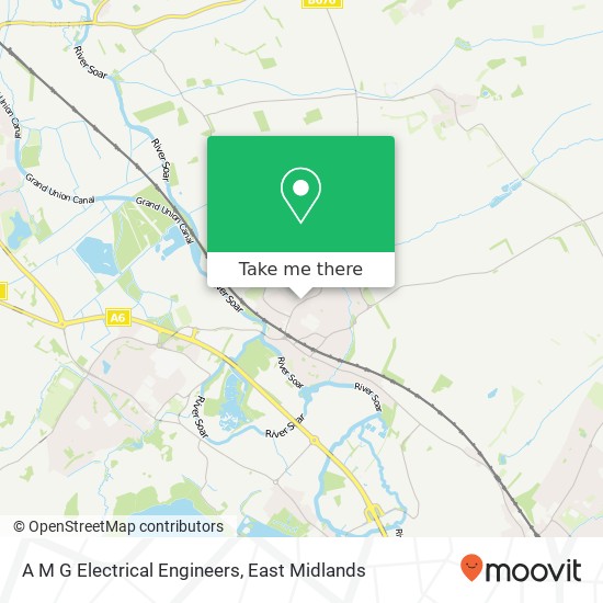 A M G Electrical Engineers map