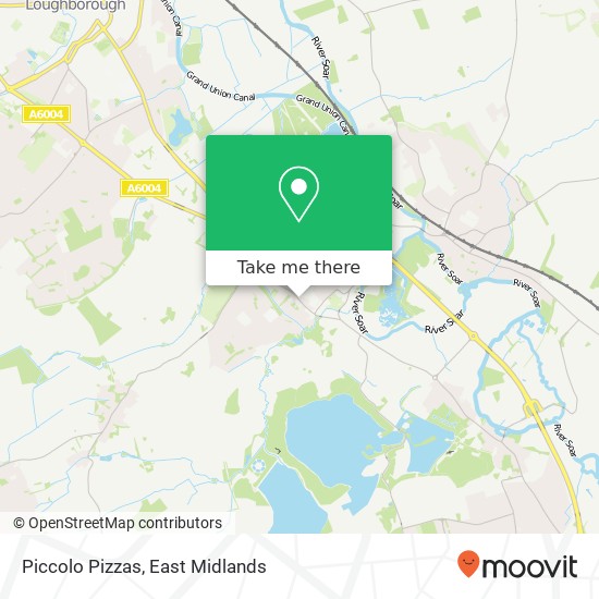 Piccolo Pizzas map