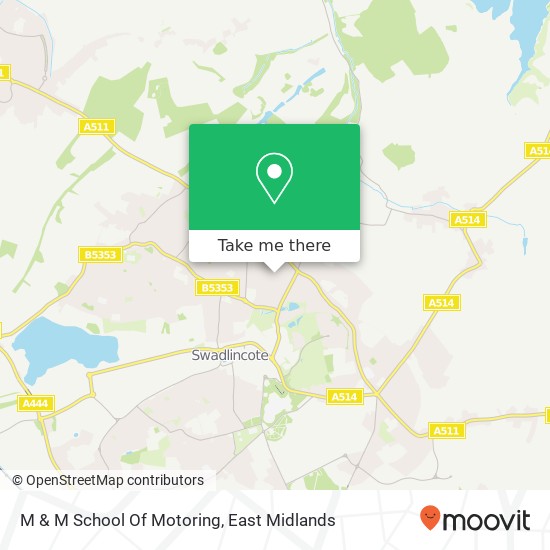 M & M School Of Motoring map