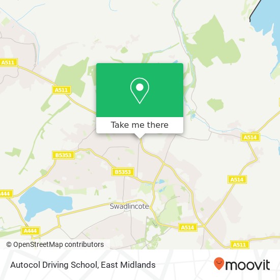 Autocol Driving School map