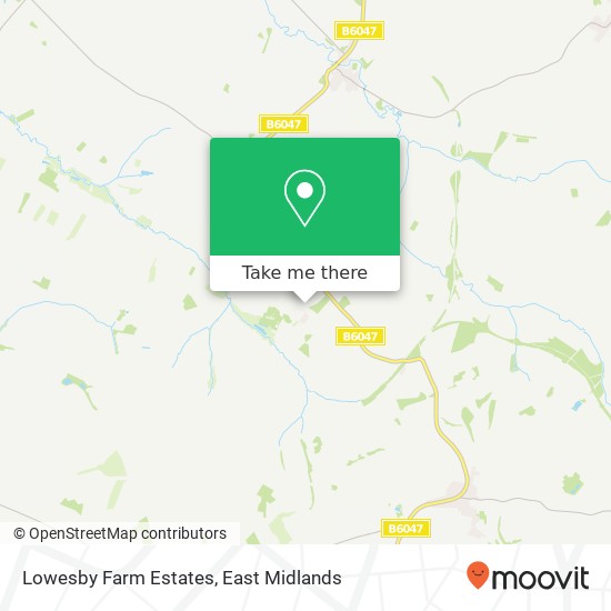 Lowesby Farm Estates map
