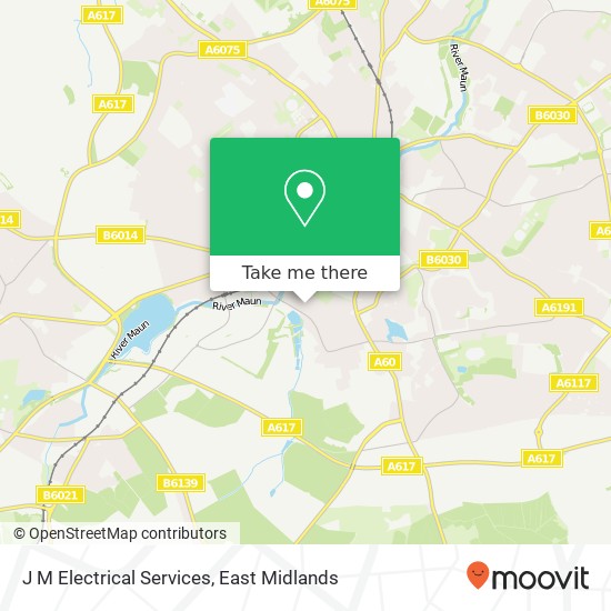 J M Electrical Services map