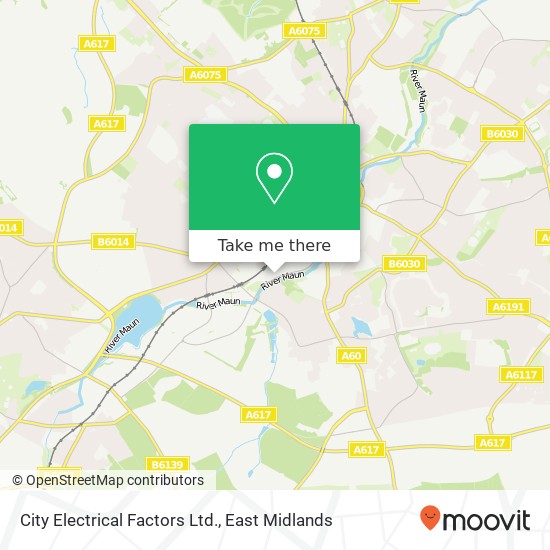 City Electrical Factors Ltd. map