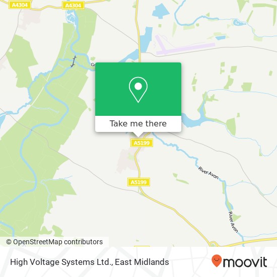 High Voltage Systems Ltd. map