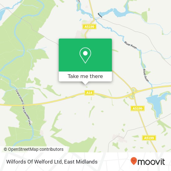 Wilfords Of Welford Ltd map