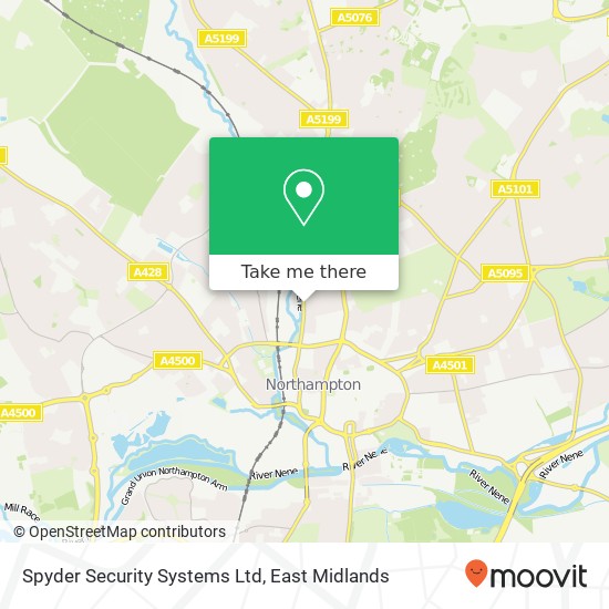 Spyder Security Systems Ltd map