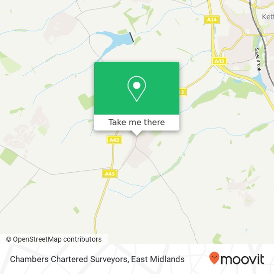 Chambers Chartered Surveyors map