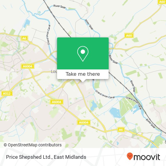 Price Shepshed Ltd. map