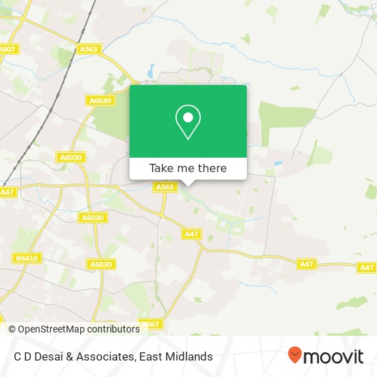 C D Desai & Associates map