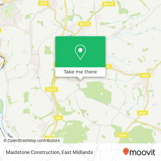 Maidstone Construction map