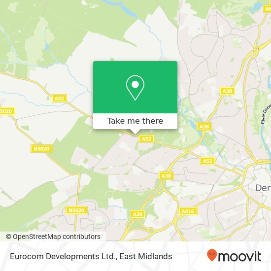 Eurocom Developments Ltd. map