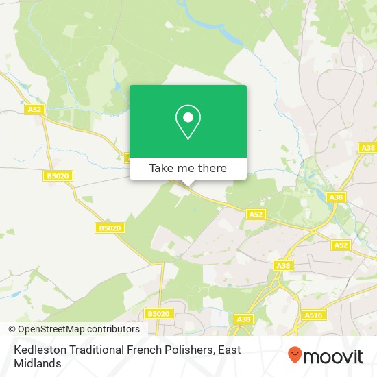 Kedleston Traditional French Polishers map