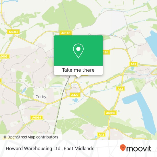Howard Warehousing Ltd. map