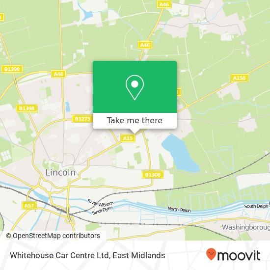 Whitehouse Car Centre Ltd map