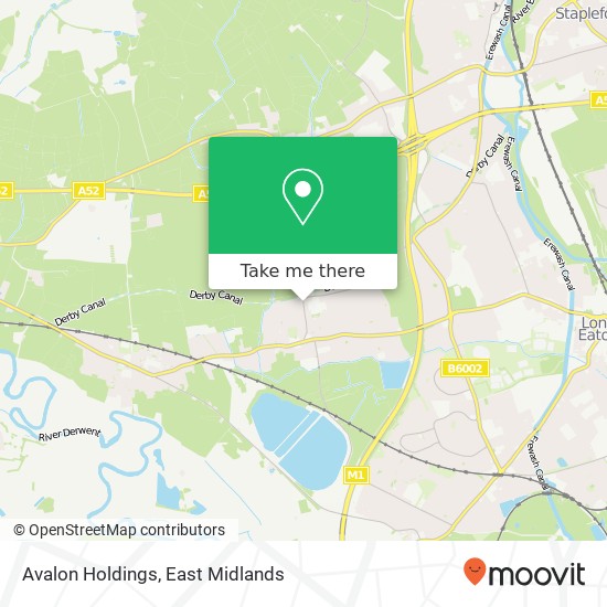 Avalon Holdings map