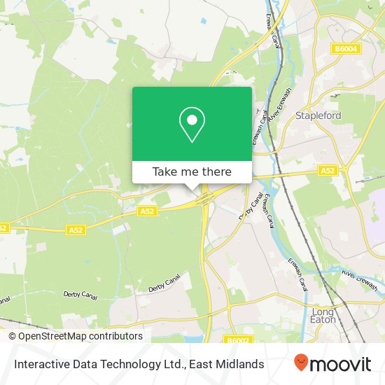 Interactive Data Technology Ltd. map