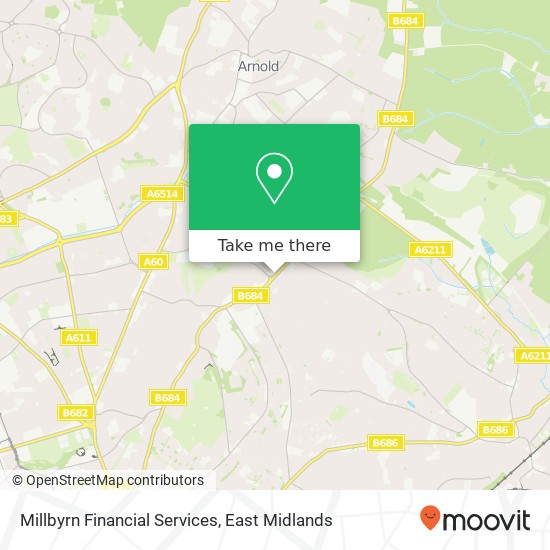 Millbyrn Financial Services map