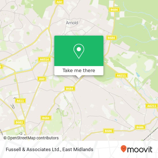 Fussell & Associates Ltd. map