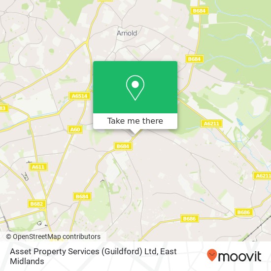 Asset Property Services (Guildford) Ltd map