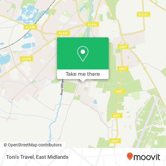 Toni's Travel map