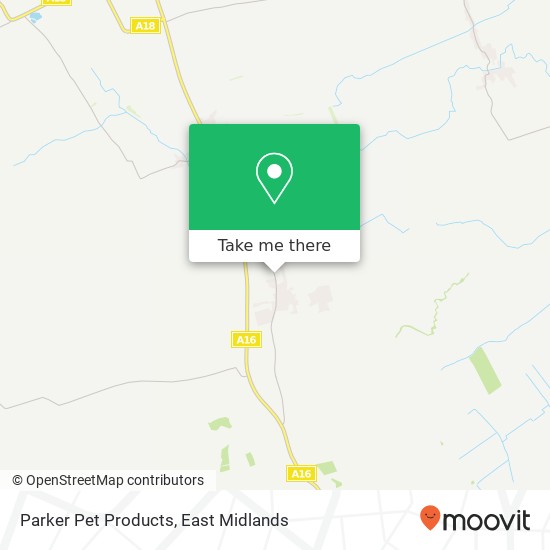 Parker Pet Products map