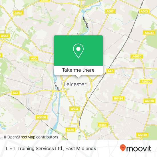L E T Training Services Ltd. map