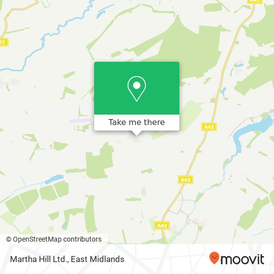Martha Hill Ltd. map
