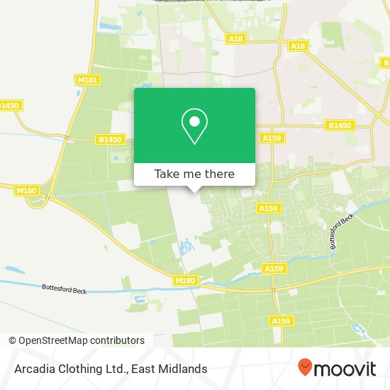 Arcadia Clothing Ltd. map