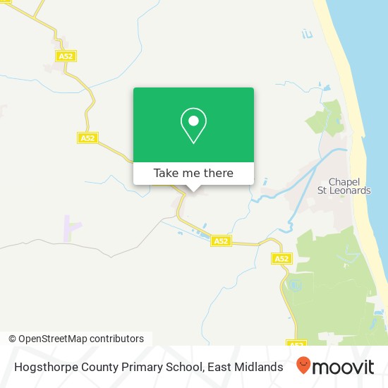 Hogsthorpe County Primary School map