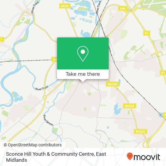 Sconce Hill Youth & Community Centre map