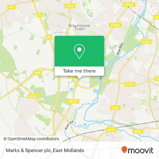Marks & Spencer plc map
