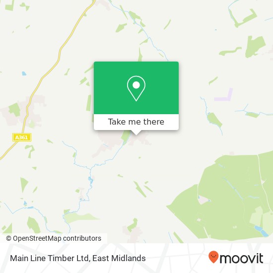 Main Line Timber Ltd map